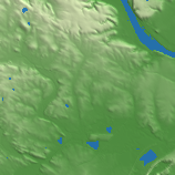 Little Rock terrain preview