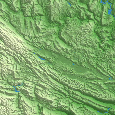 Liupanshui terrain preview