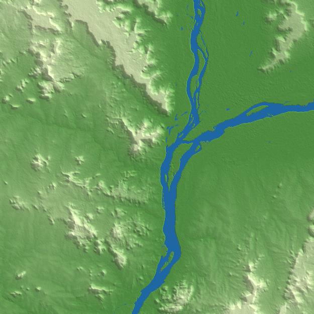 Lokoja terrain preview