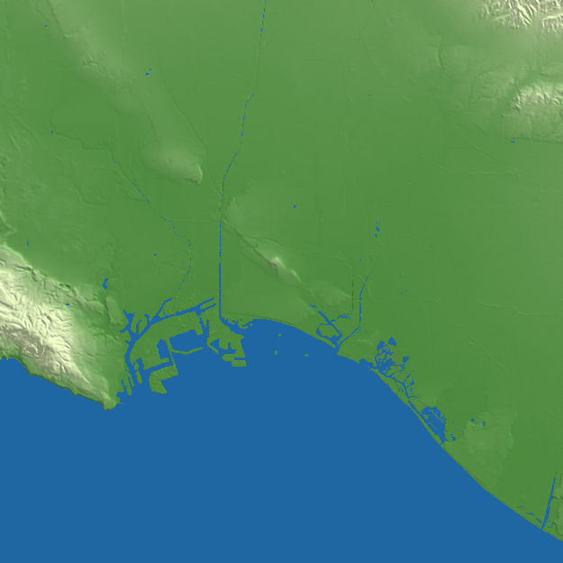 Long Beach terrain preview