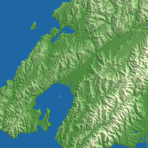 Lower Hutt terrain preview