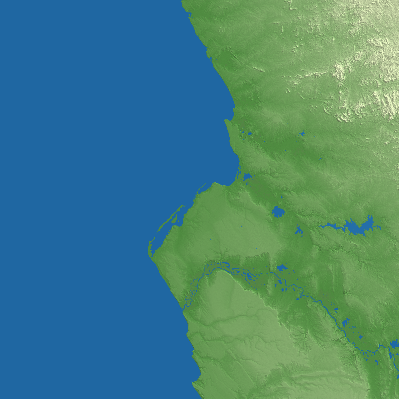 Luanda terrain preview