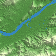 Luang Prabang terrain preview
