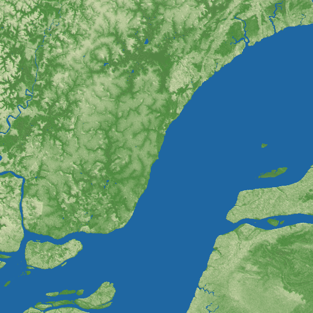 Macapá terrain preview
