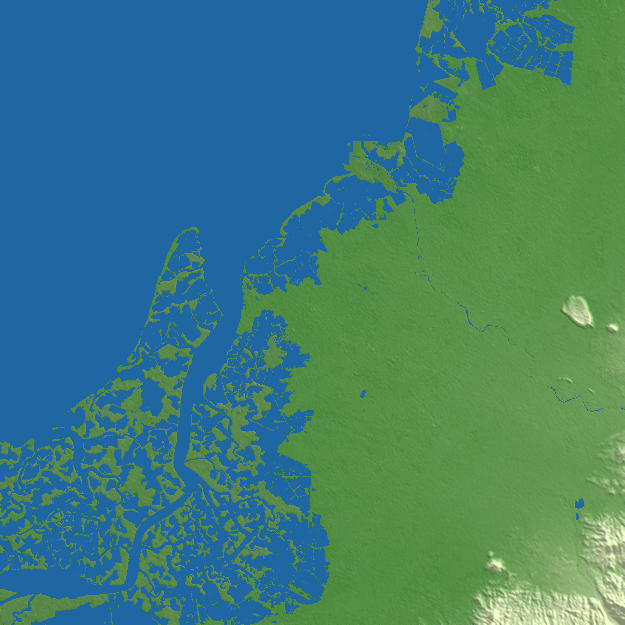 Machala terrain preview