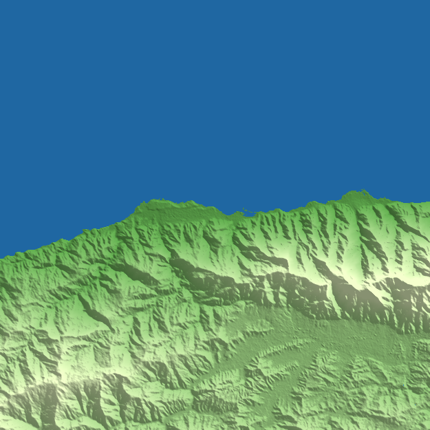Maiquetía terrain preview