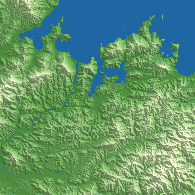 Maizuru terrain preview