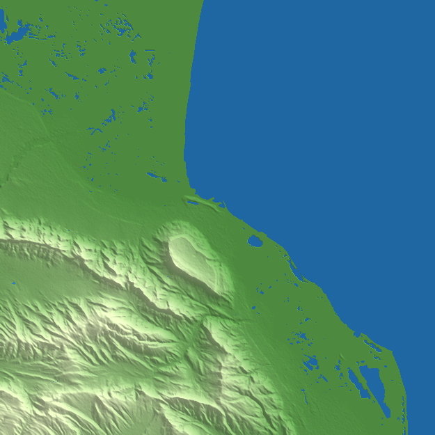 Makhachkala terrain preview