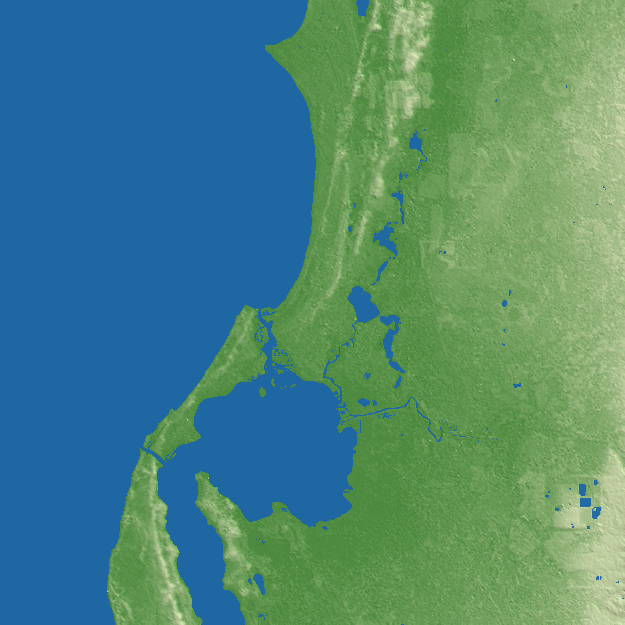 Mandurah terrain preview