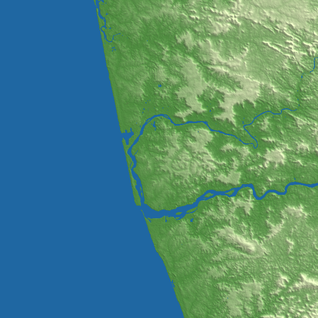 Mangalore terrain preview