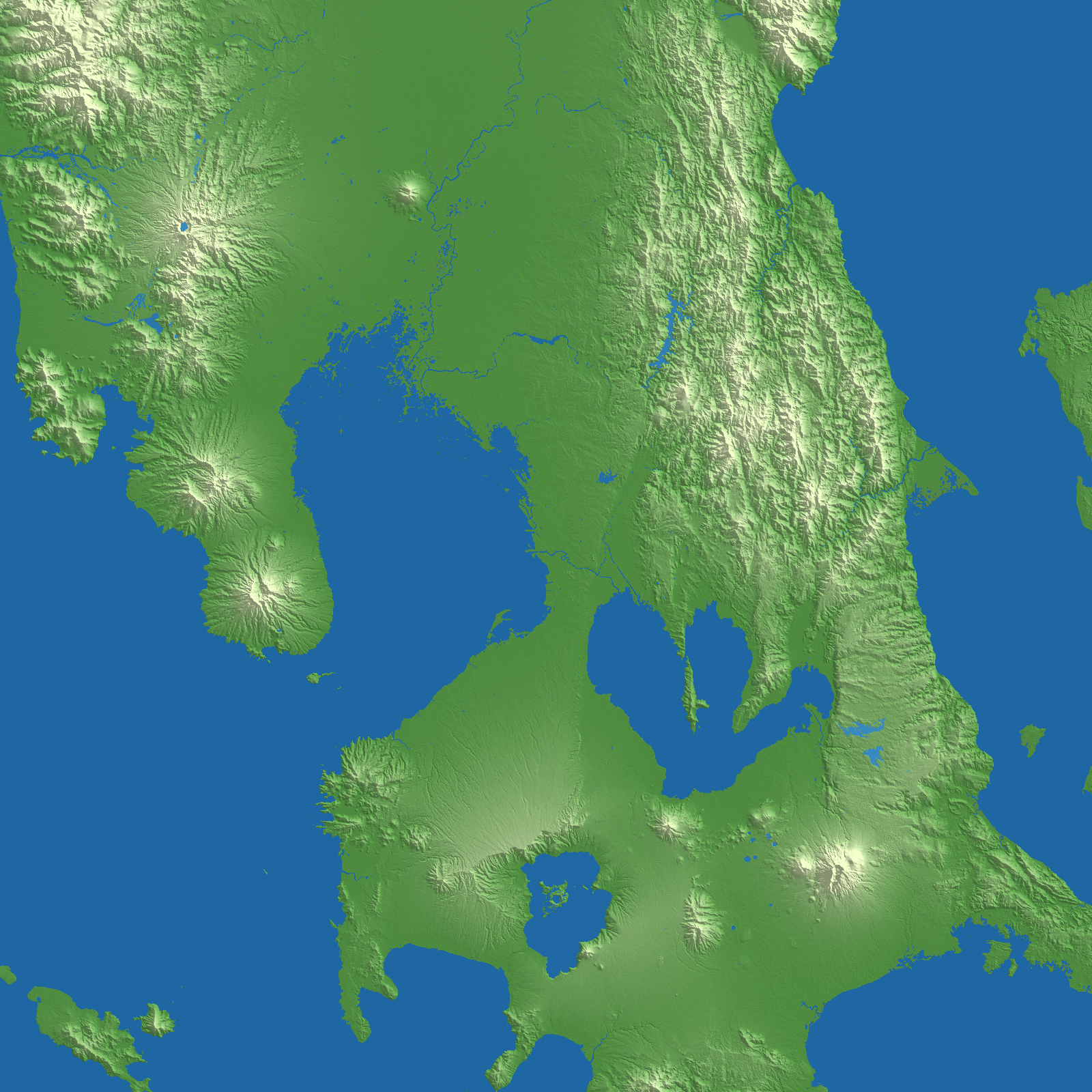 Manila terrain preview