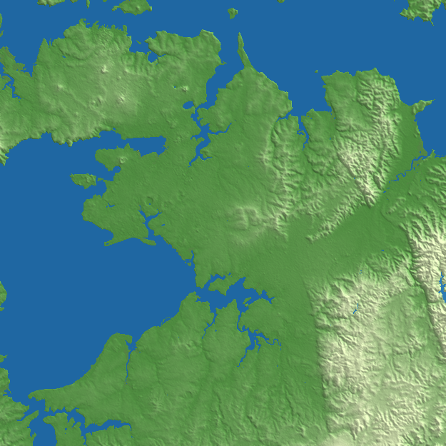 Manukau City terrain preview