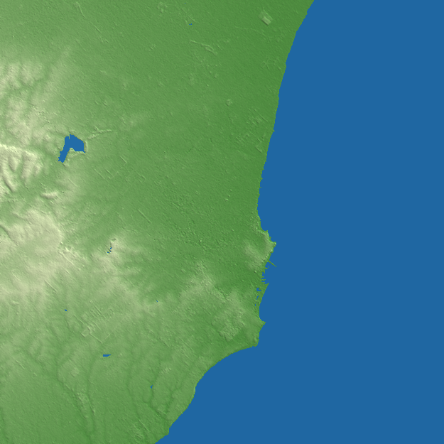 Mar del Plata terrain preview