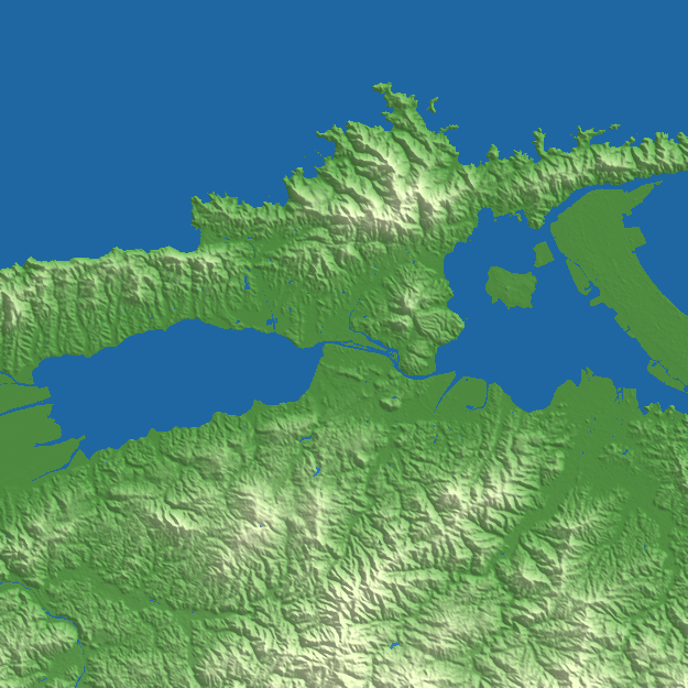 Matsue terrain preview
