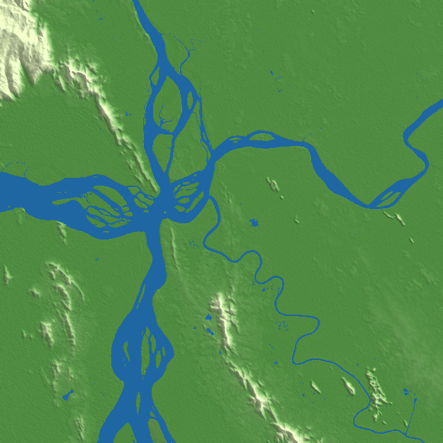 Mawlamyine terrain preview