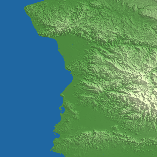 Mayagüez terrain preview