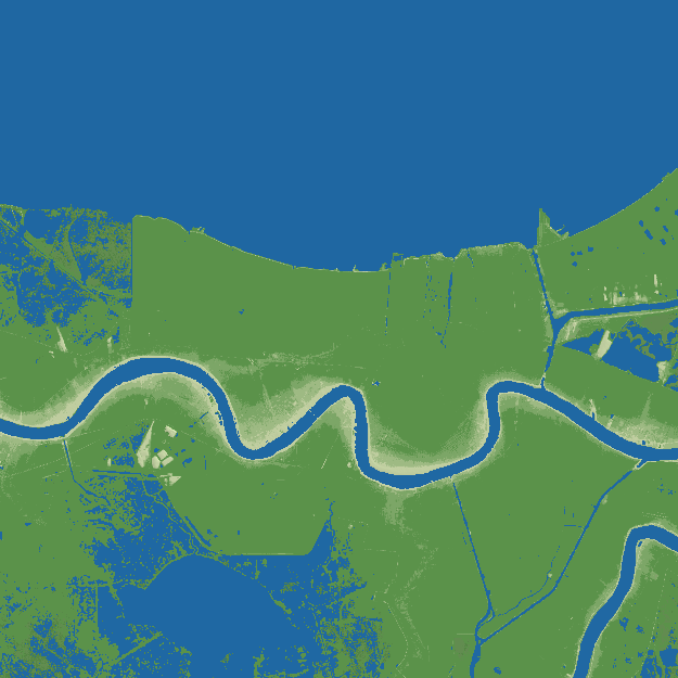 Metairie terrain preview