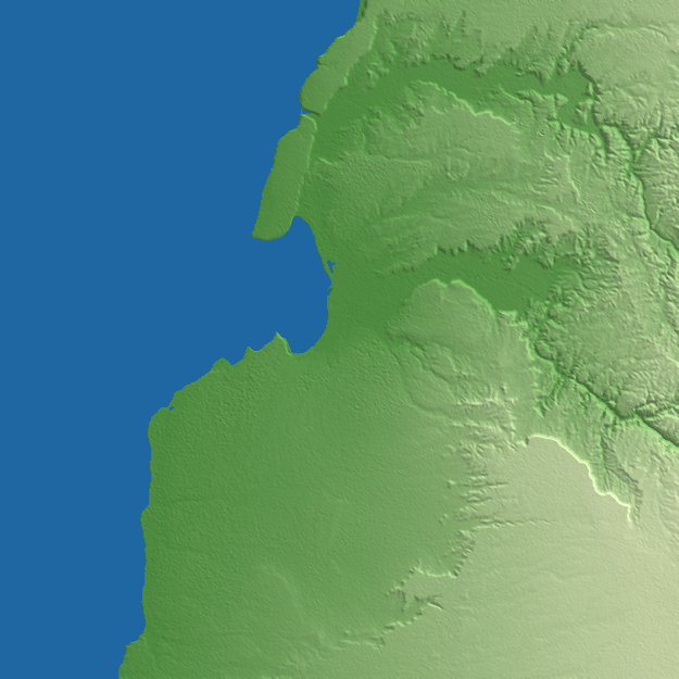 Moçâmedes terrain preview