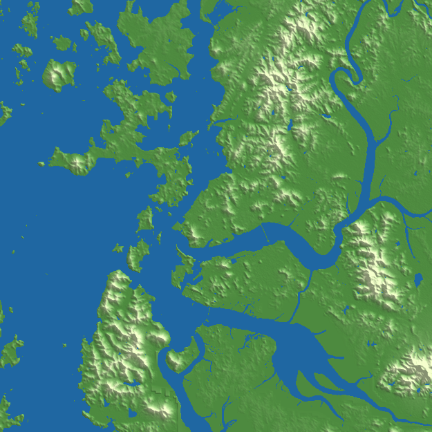 Mokpo terrain preview