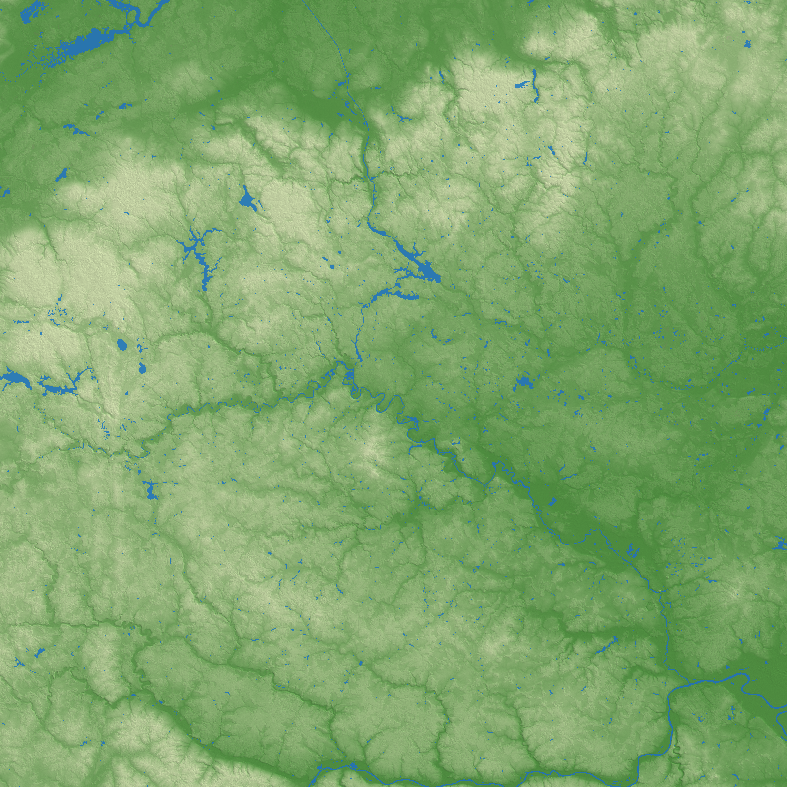 Moscow terrain preview