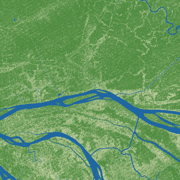 Mỹ Tho terrain preview