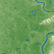 Nakhon Sawan terrain preview