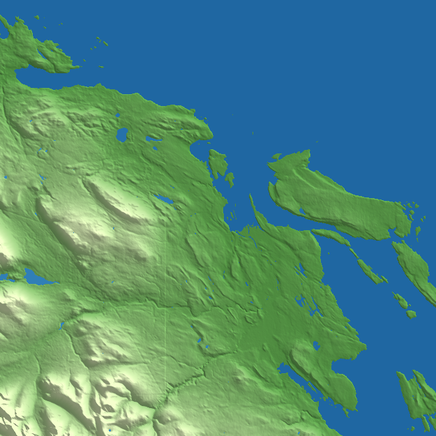 Nanaimo terrain preview