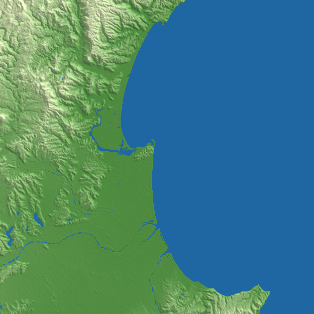 Napier terrain preview