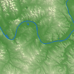 Nashville terrain preview