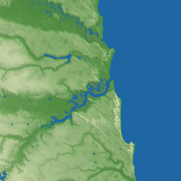 Natal terrain preview