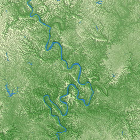 Neijiang terrain preview