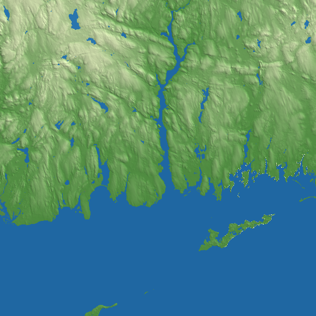 New London terrain preview