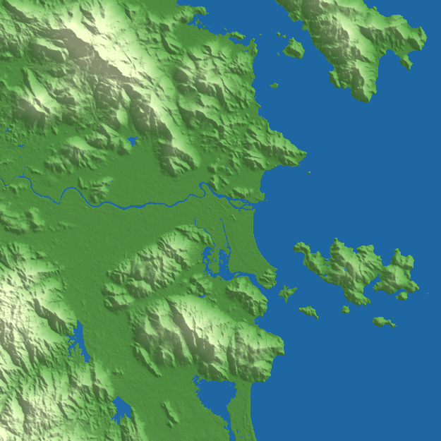 Nha Trang terrain preview