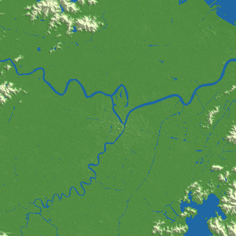 Ningbo terrain preview