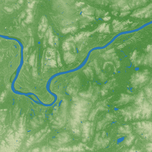 Nong Khai terrain preview