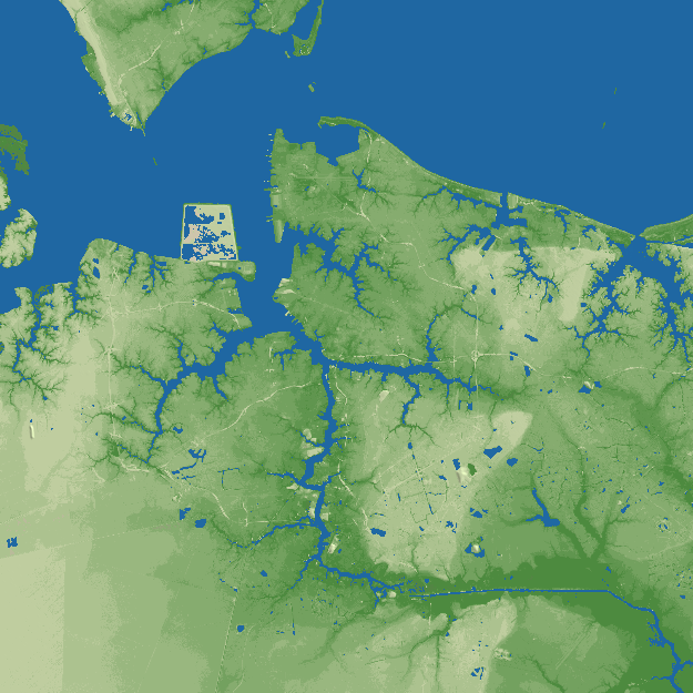 Norfolk terrain preview