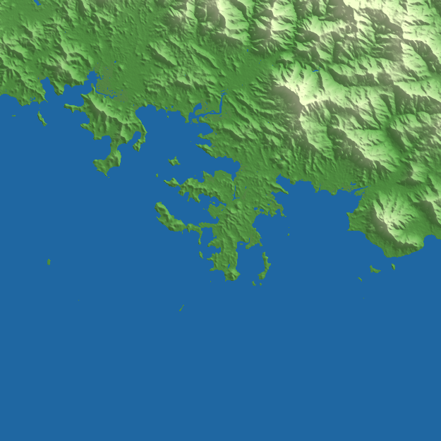 Noumea terrain preview