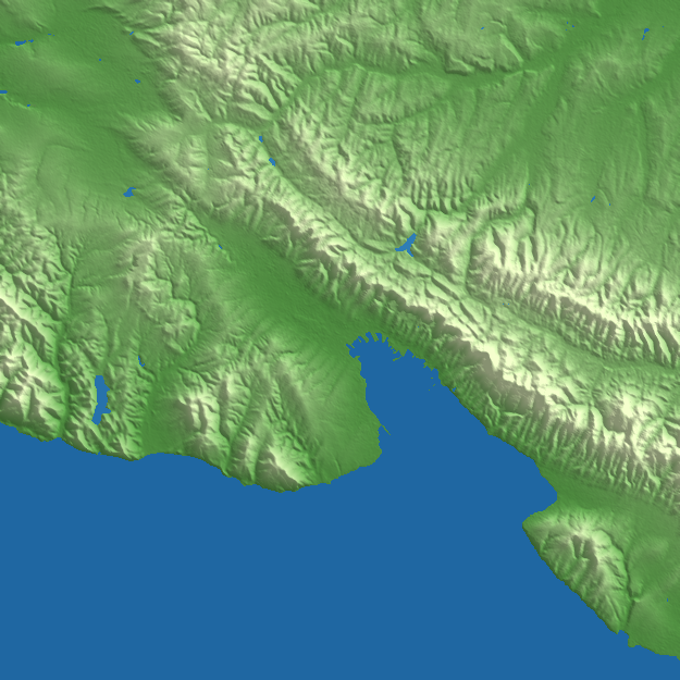 Novorossiysk terrain preview