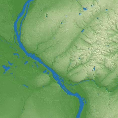 Novosibirsk terrain preview