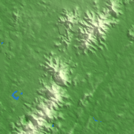 Obuasi terrain preview