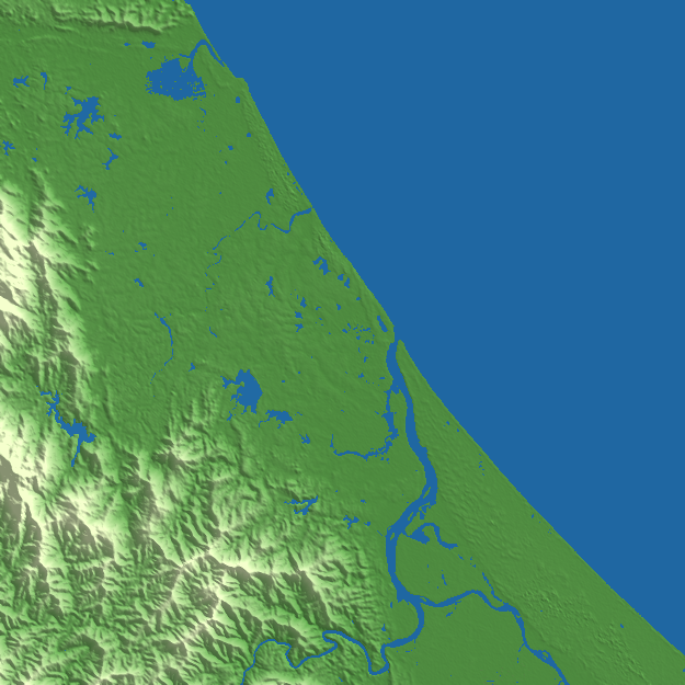 Đồng Hới terrain preview