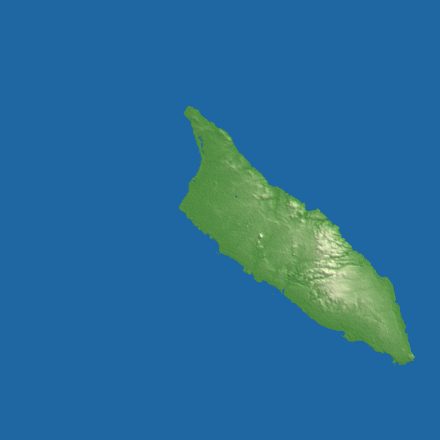 Oranjestad terrain preview