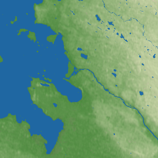 Oulu terrain preview