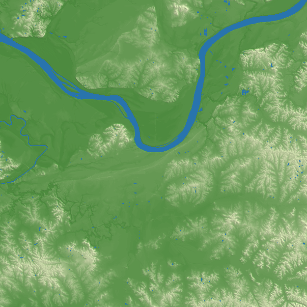Owensboro terrain preview