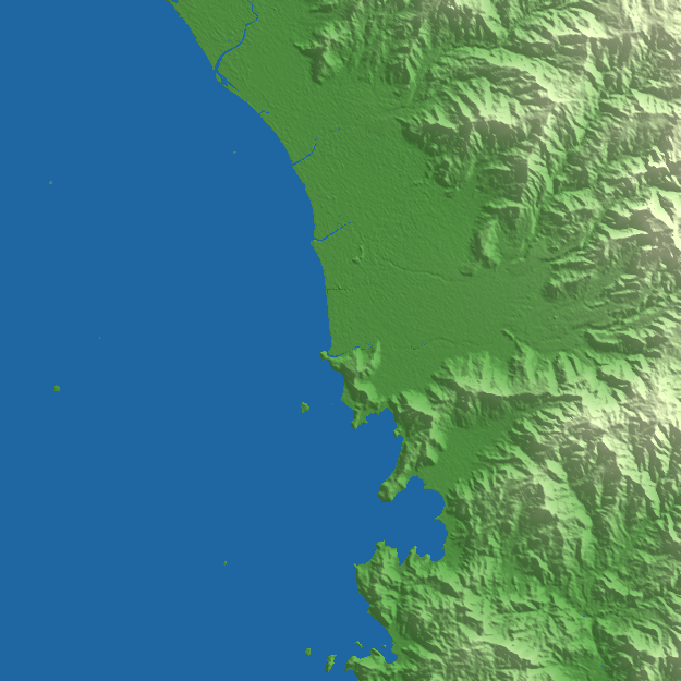 Padang terrain preview