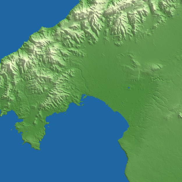 Palma de Mallorca terrain preview