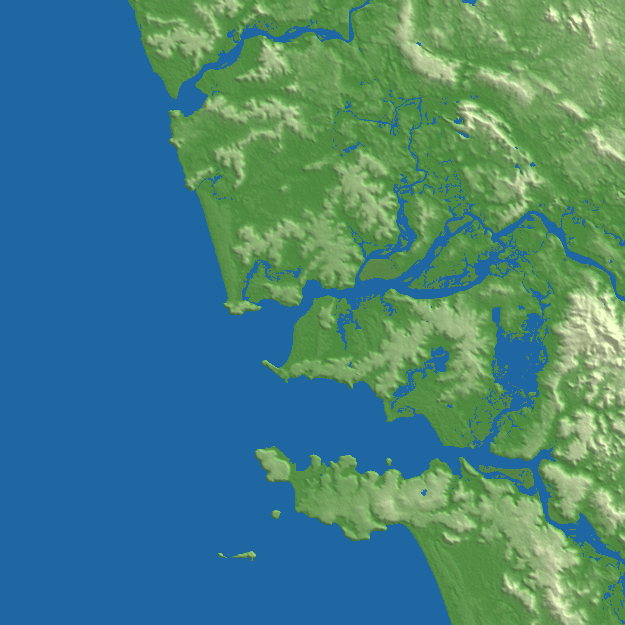 Panaji terrain preview