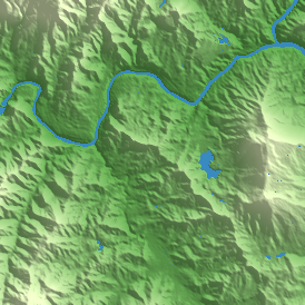 Panzhihua terrain preview