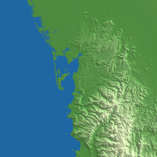 Parepare terrain preview
