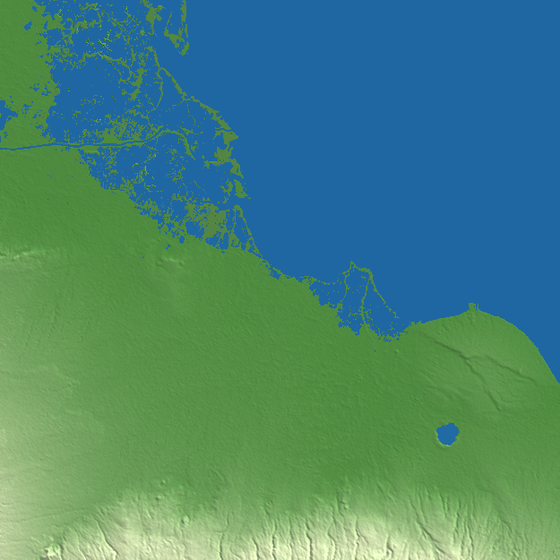 Pasuruan terrain preview